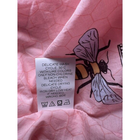 The Cat’s Pajamas Queen BEE Cotton Robe Hive Size M/L - Picture 7 of 7